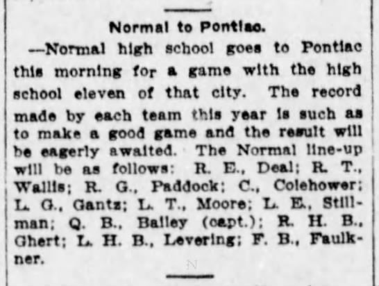 Bloomington 1910
